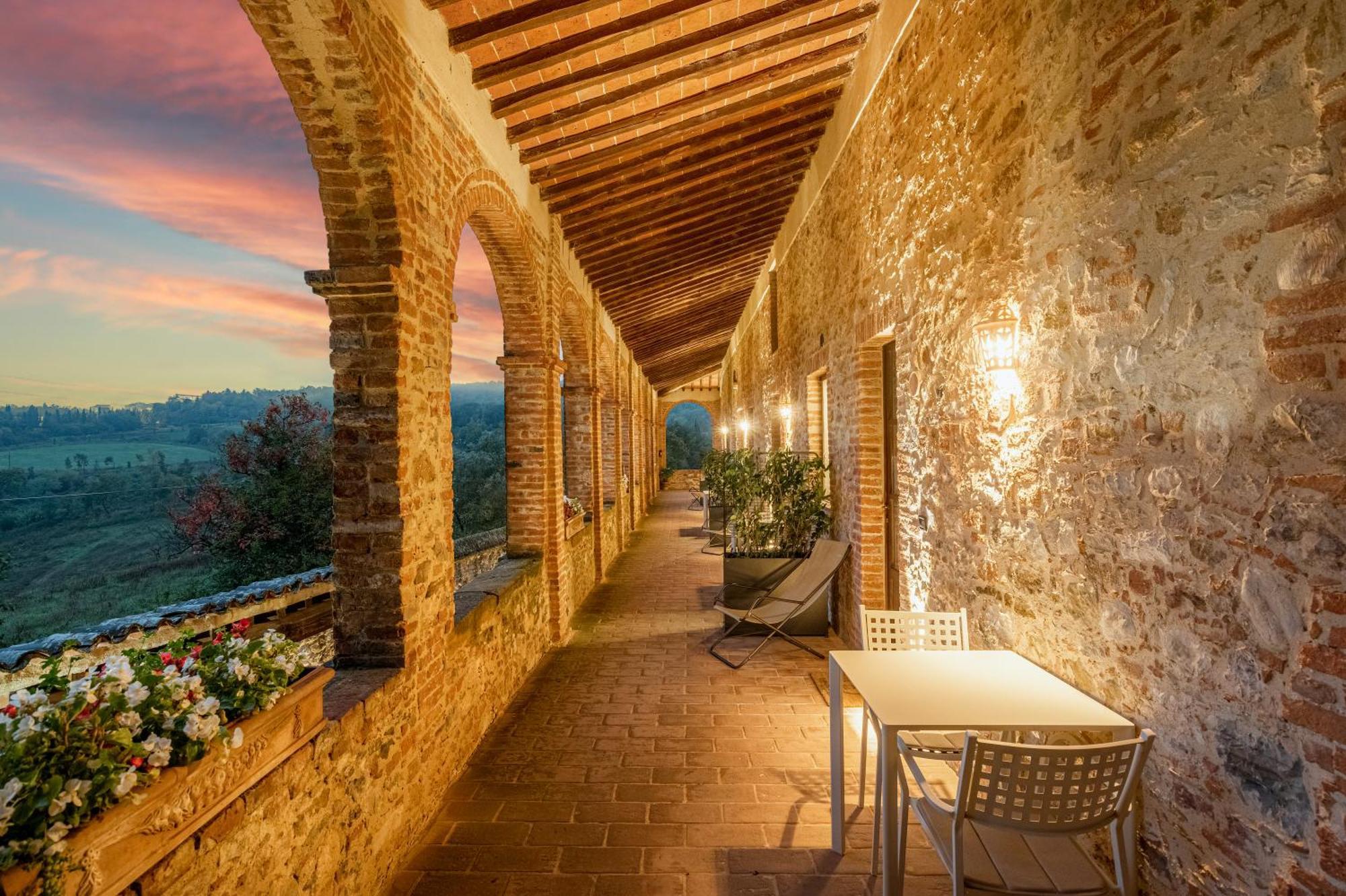 Abbadia Sicille Relais Hotel Trequanda Exterior photo