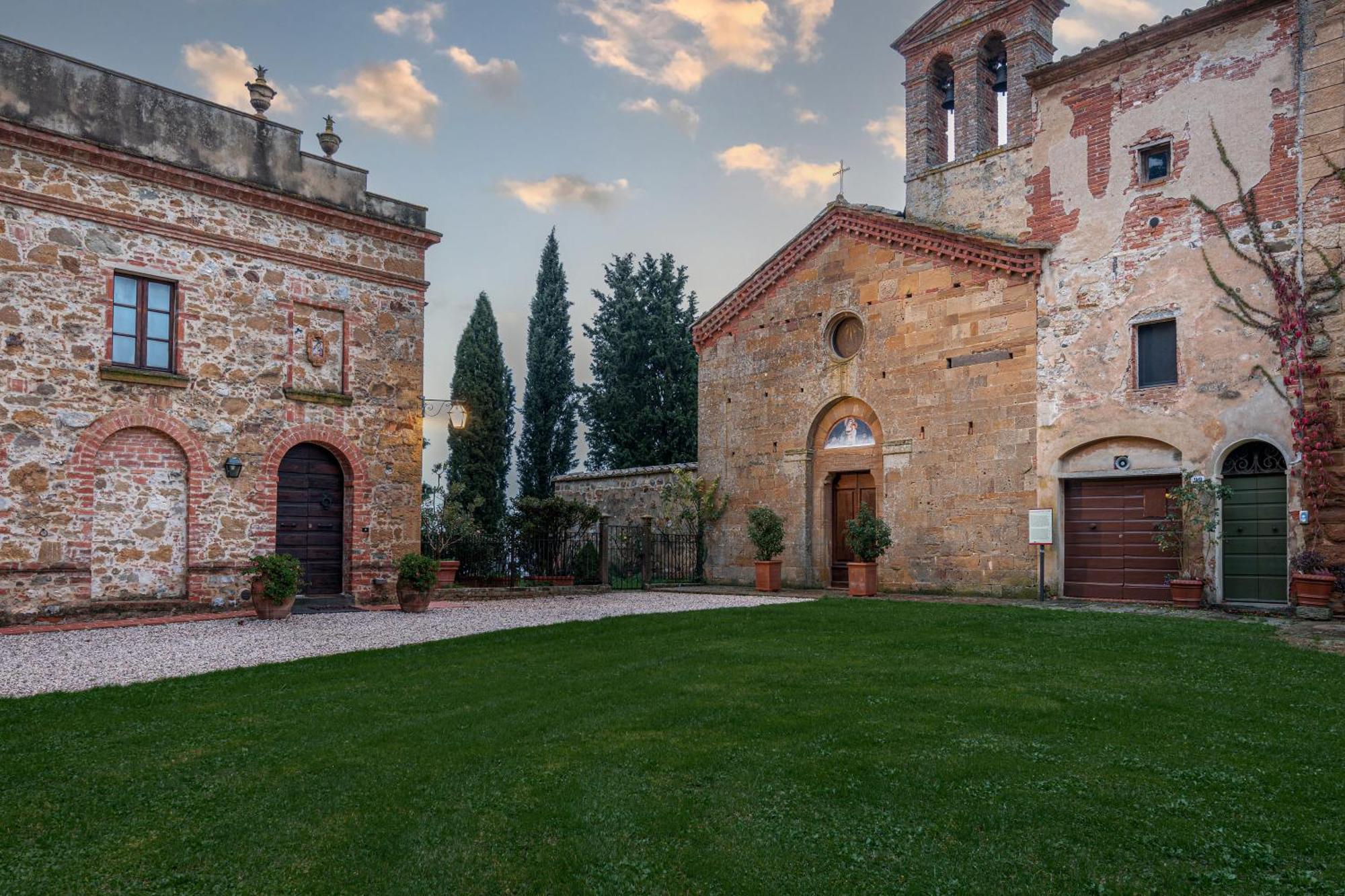 Abbadia Sicille Relais Hotel Trequanda Exterior photo